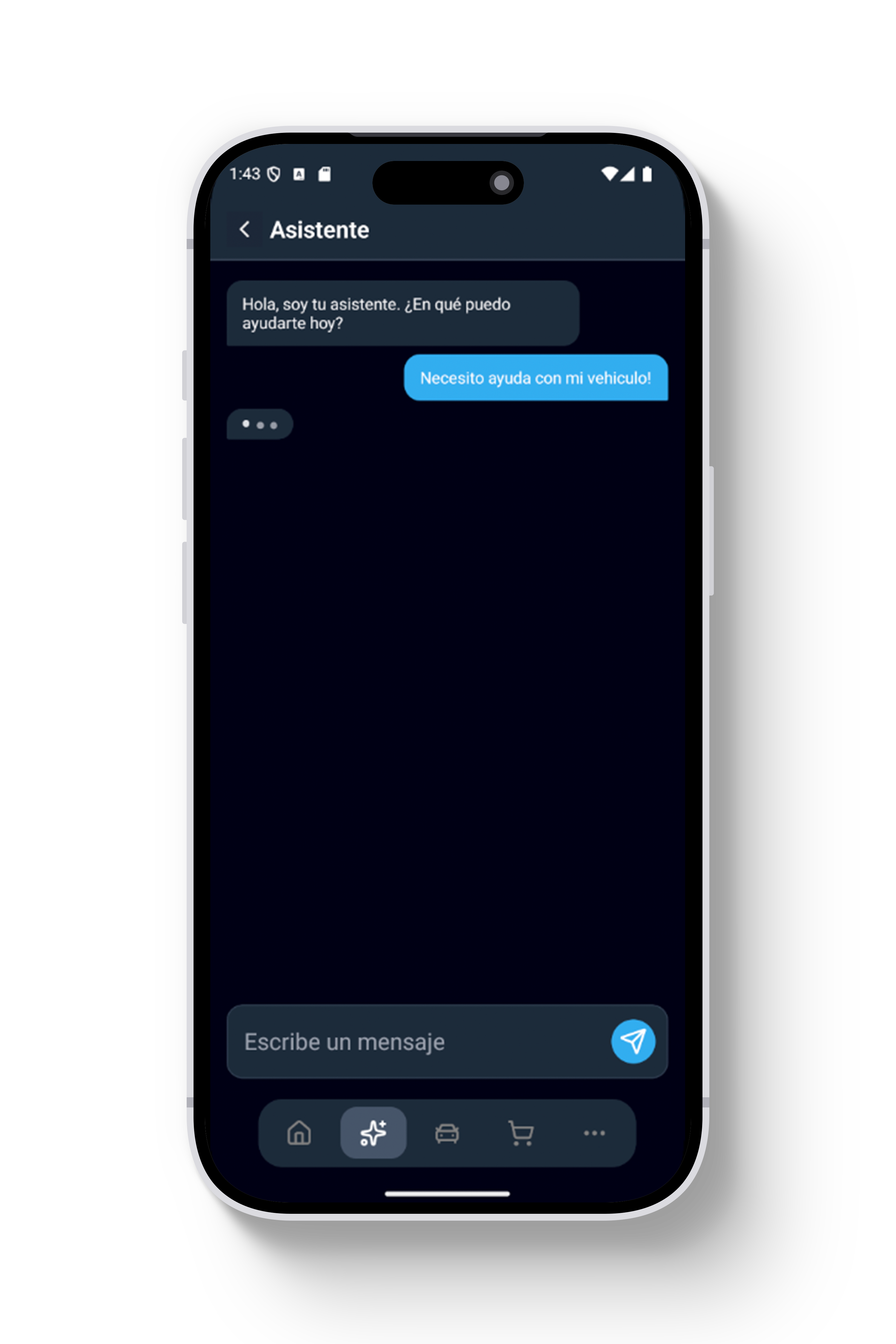 AutoCover App Interface